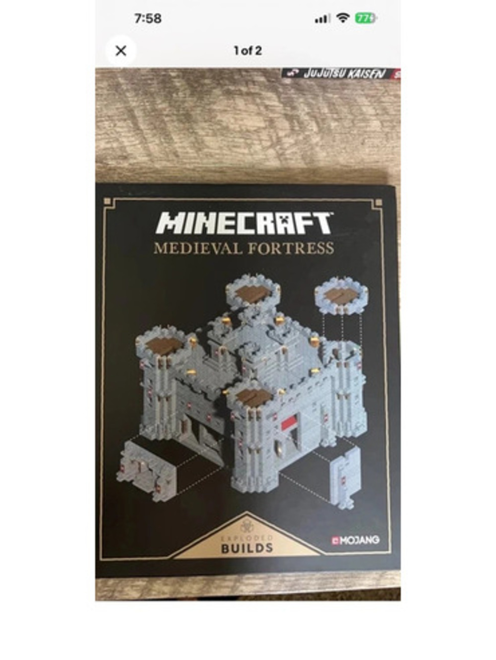 Minecraft Medieval Fortress Exploded Builds Book